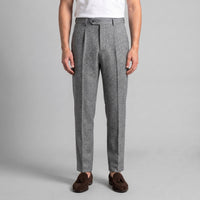 Calloway Pleated Herringbone Pants