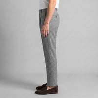 Calloway Pleated Herringbone Pants