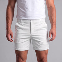 Gaston Cotton Blend Chino Shorts