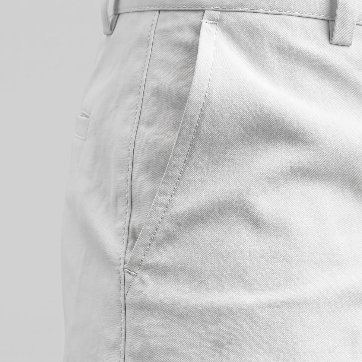 Gaston Cotton Blend Chino Shorts_17
