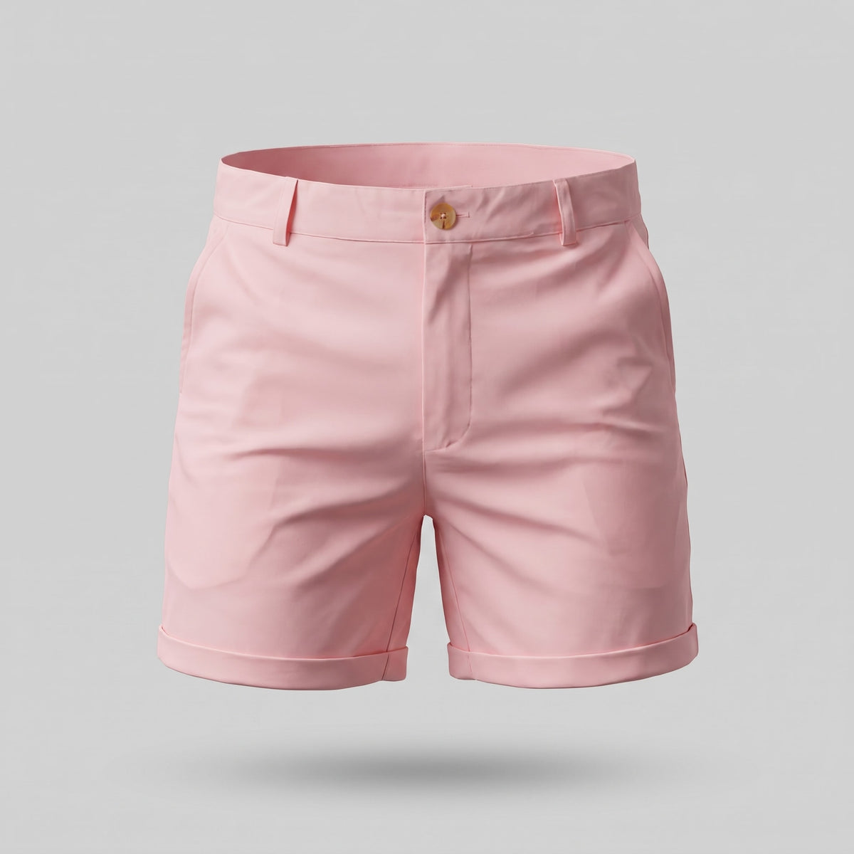 Gaston Cotton Blend Chino Shorts