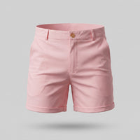 Gaston Cotton Blend Chino Shorts
