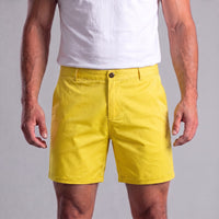 Gaston Cotton Blend Chino Shorts
