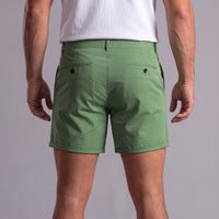 Gaston Cotton Blend Chino Shorts