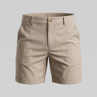 Gaston Cotton Blend Chino Shorts