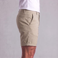 Gaston Cotton Blend Chino Shorts