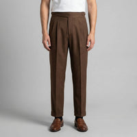 Caldwell Pleated Straight Leg Pants
