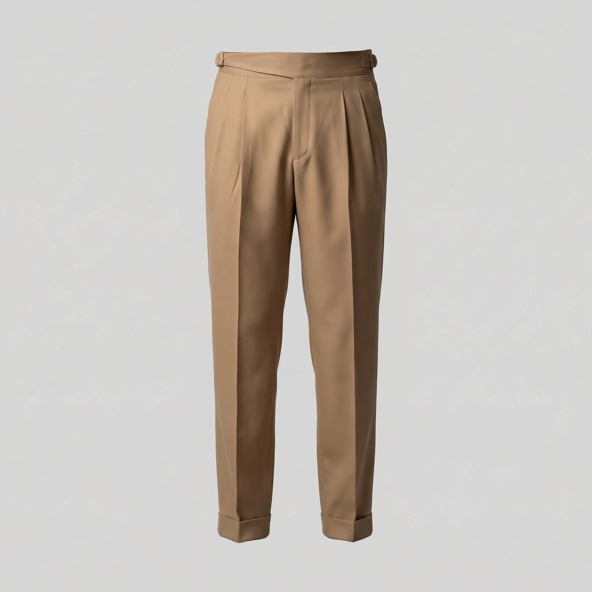 Caldwell Pleated Straight Leg Pants