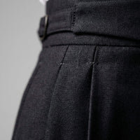 Caldwell Pleated Straight Leg Pants
