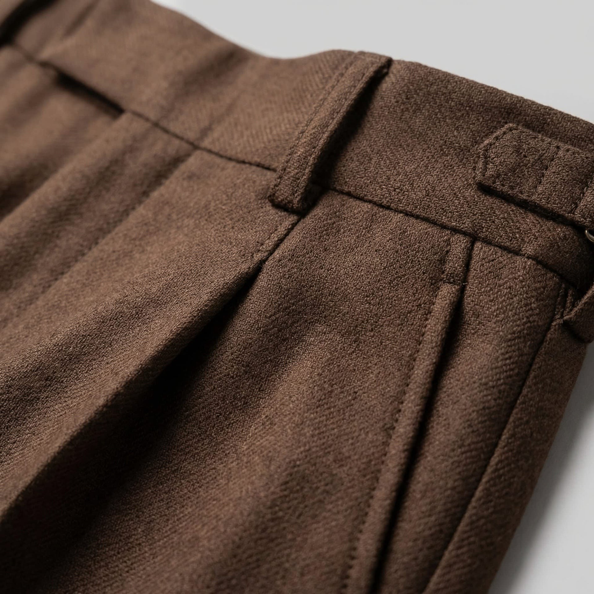 Caldwell Pleated Straight Leg Pants