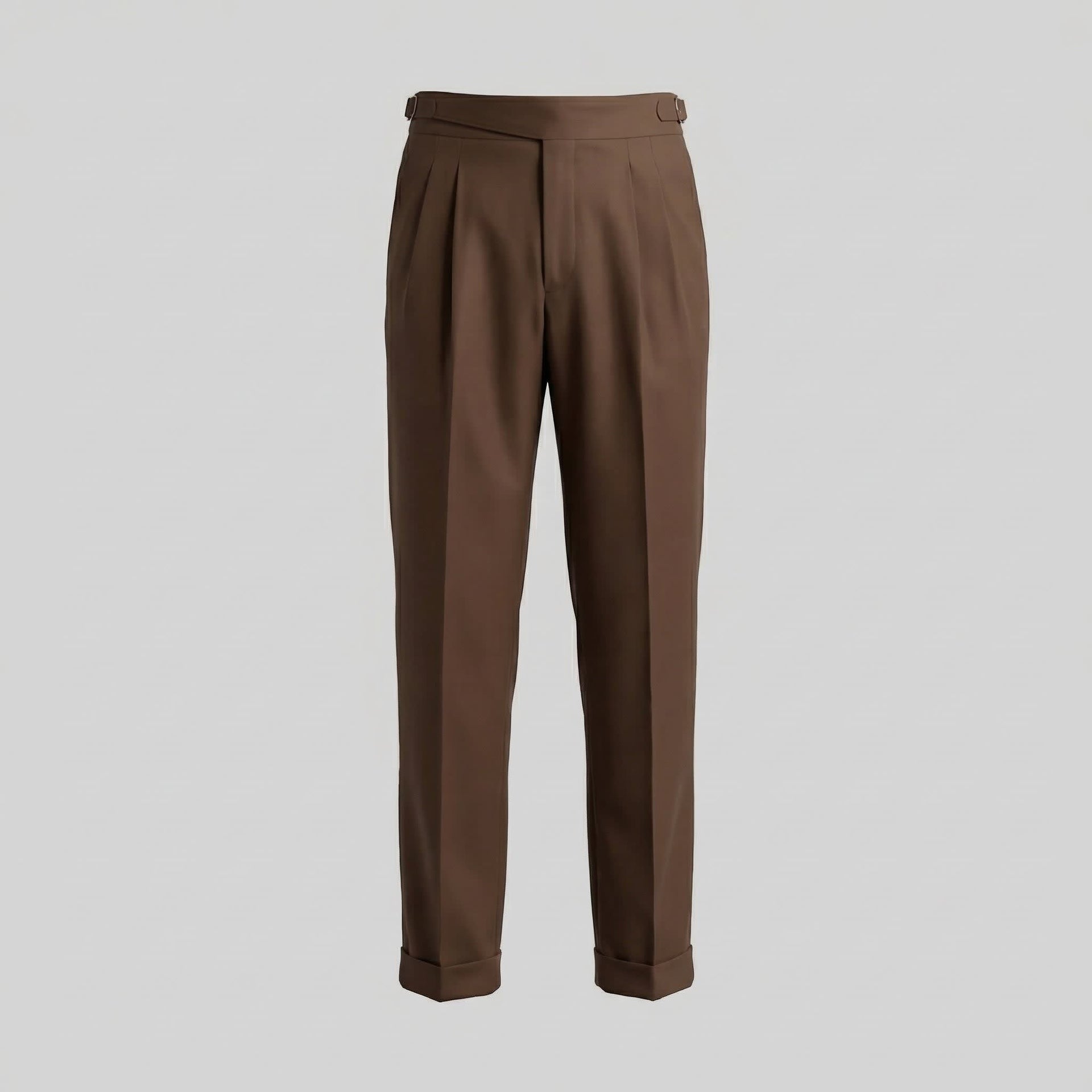 Caldwell Pleated Straight Leg Pants