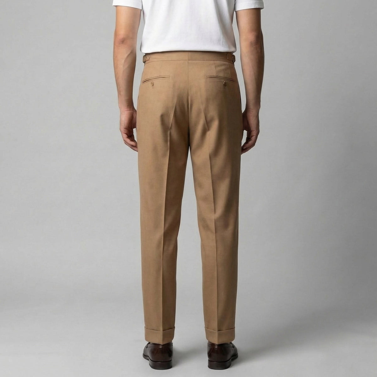 Caldwell Pleated Straight Leg Pants