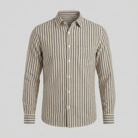 Morgan Striped Cotton Blend Shirt