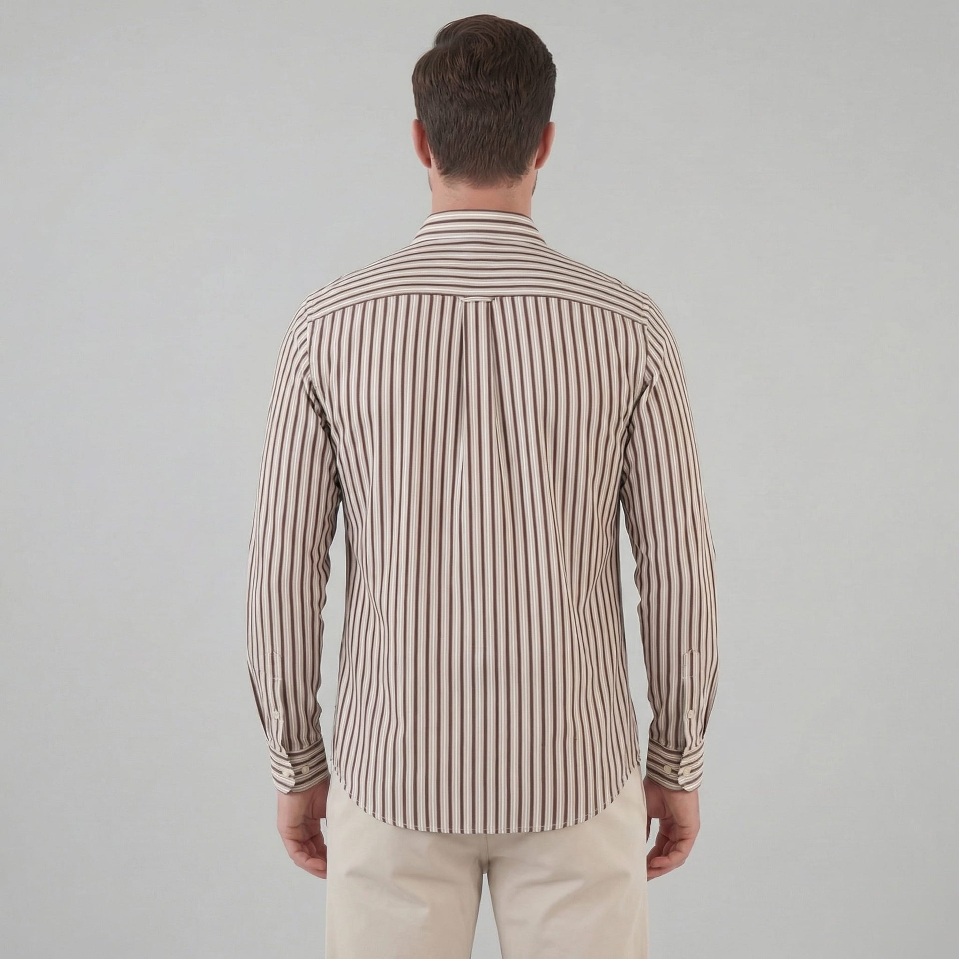Morgan Striped Cotton Blend Shirt