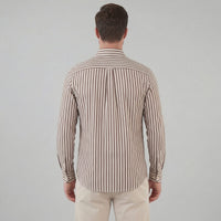 Morgan Striped Cotton Blend Shirt