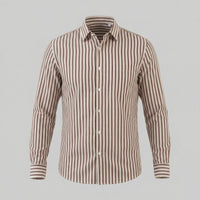 Morgan Striped Cotton Blend Shirt