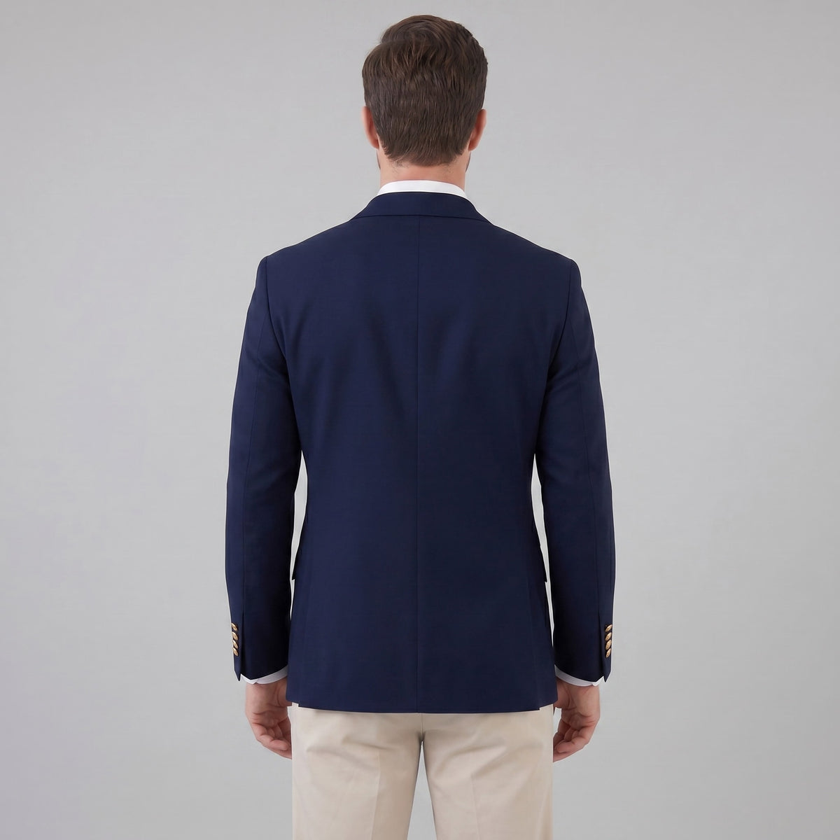 Grant Gold Button Tailored Blazer