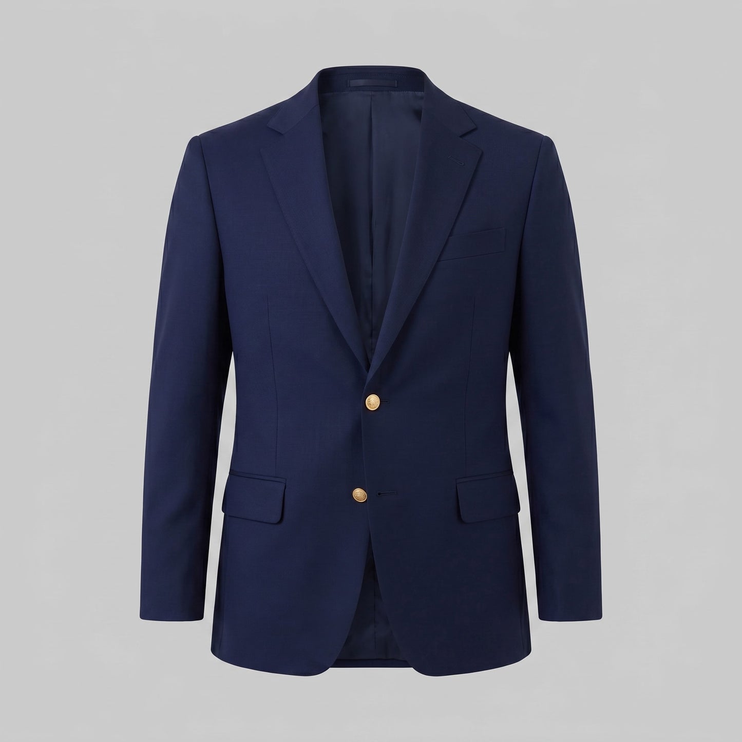 Grant Gold Button Tailored Blazer_5