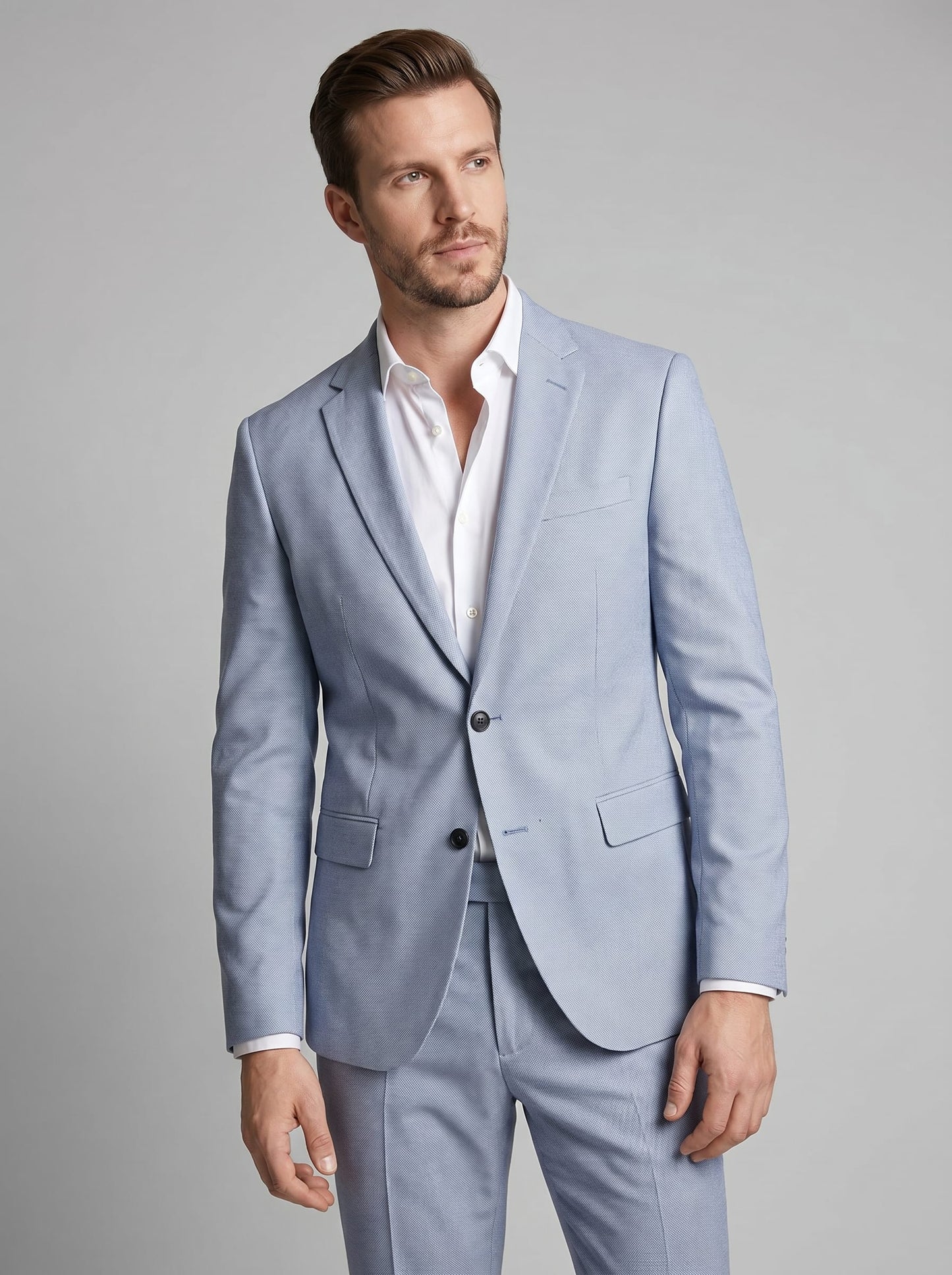 Diego Tailored Two Piece Wedding Suit_21