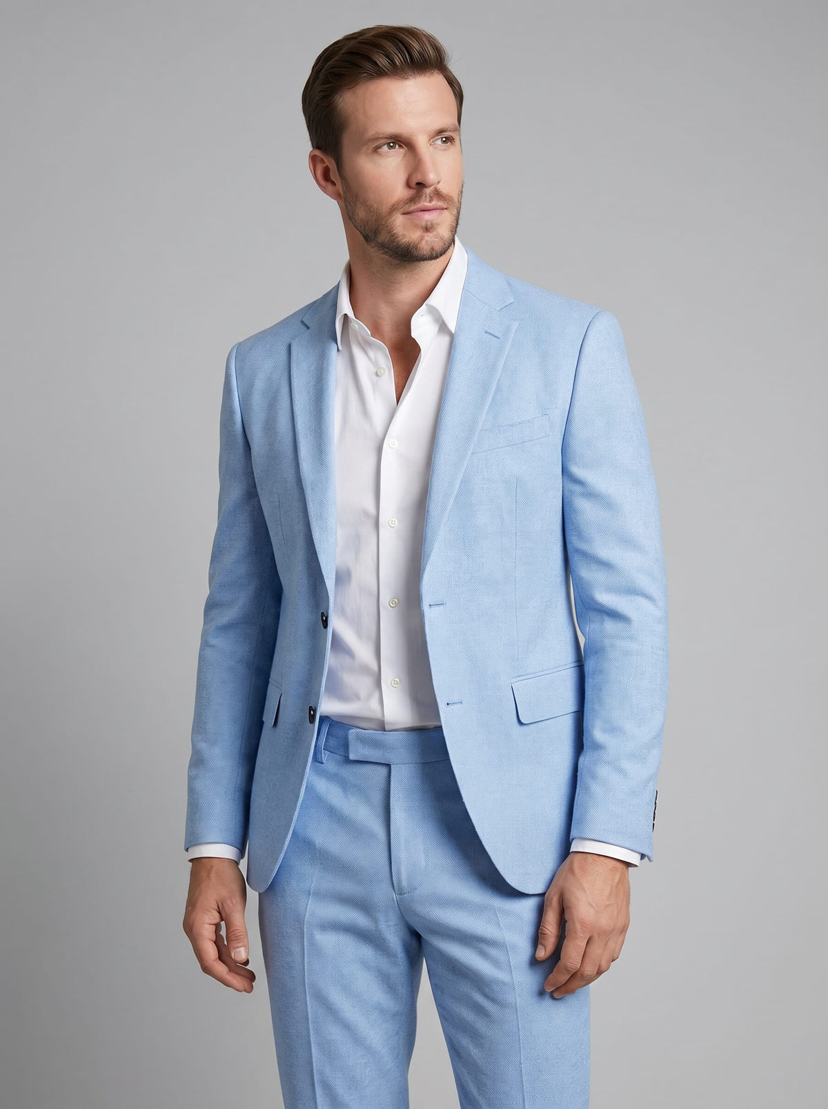 Diego Tailored Two Piece Wedding Suit_9