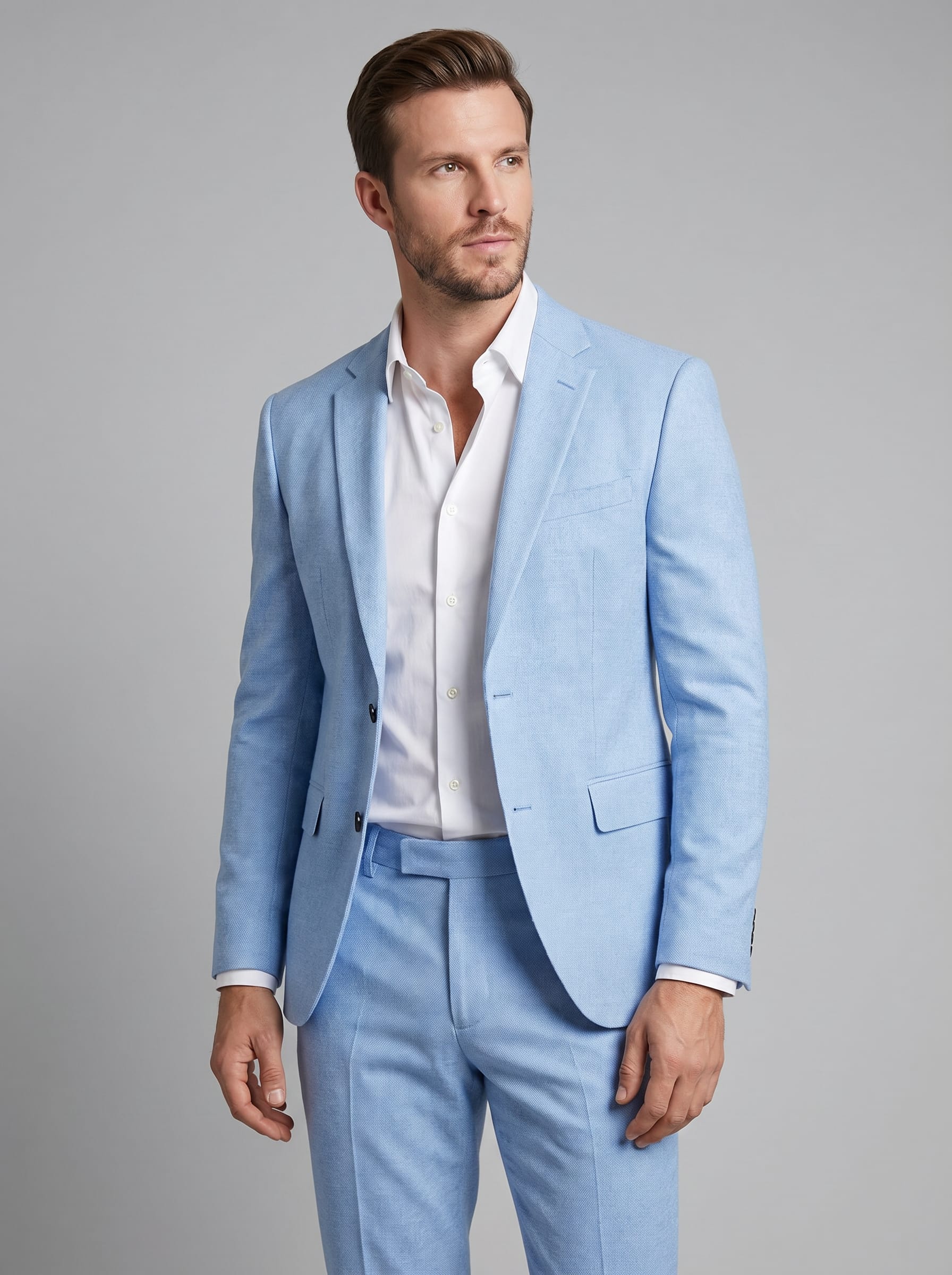 Diego Tailored Two Piece Wedding Suit