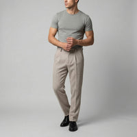 Clifton Herringbone Tapered Pants