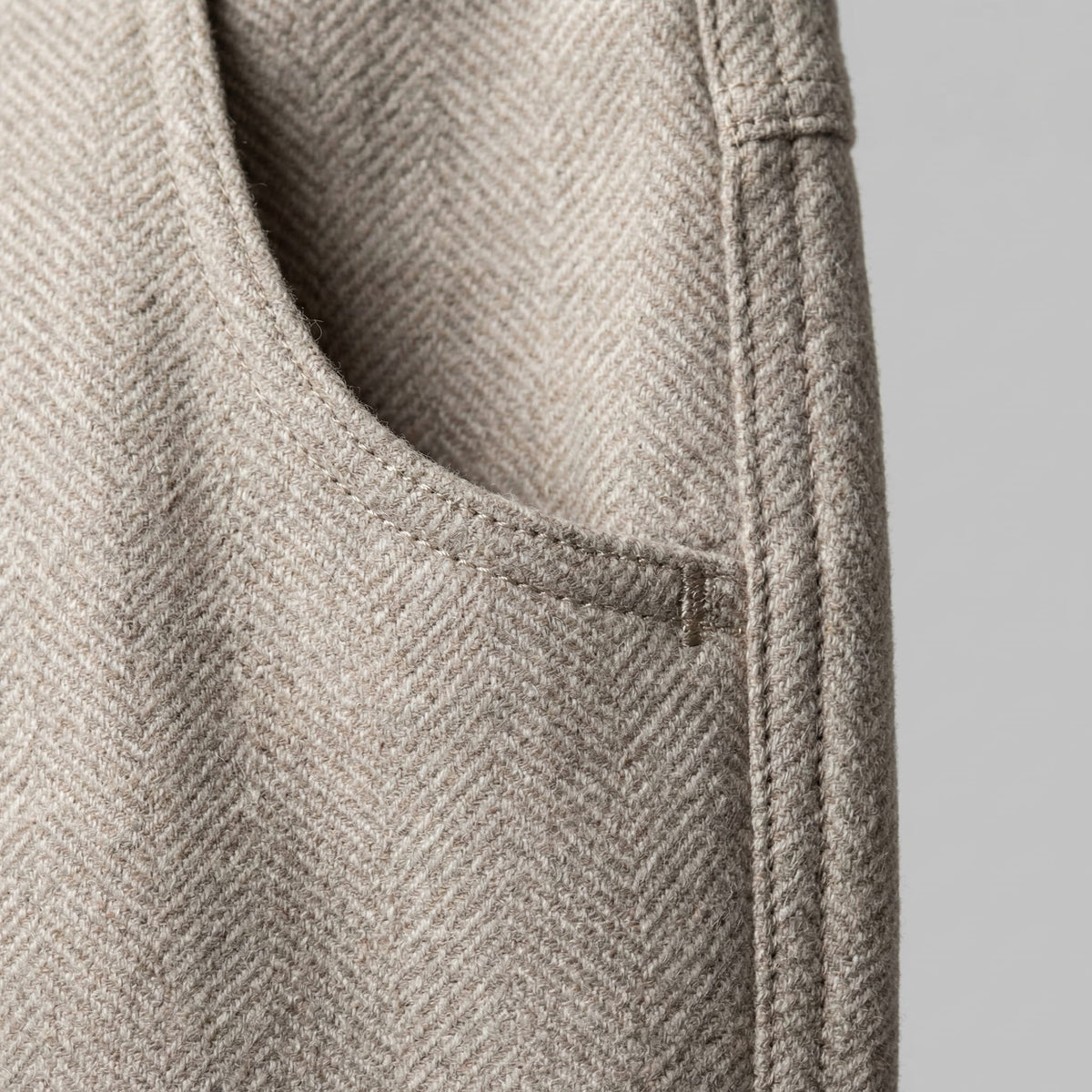 Clifton Herringbone Tapered Pants_4