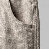 Clifton Herringbone Tapered Pants