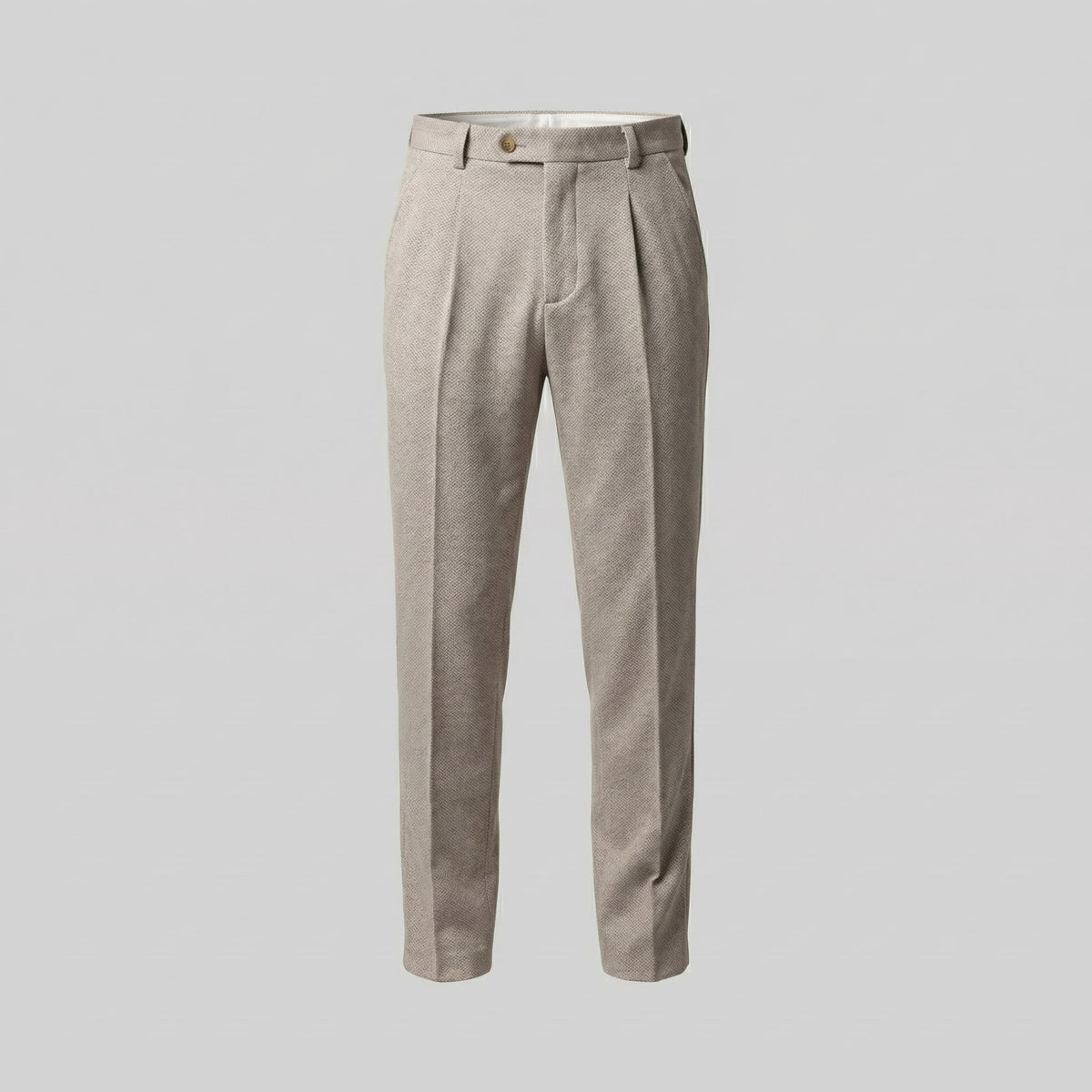 Clifton Herringbone Tapered Pants_5