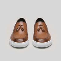 Wakefield Burnished Tassel Loafers