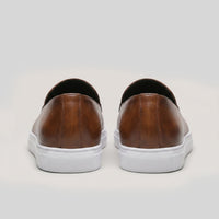 Wakefield Burnished Tassel Loafers