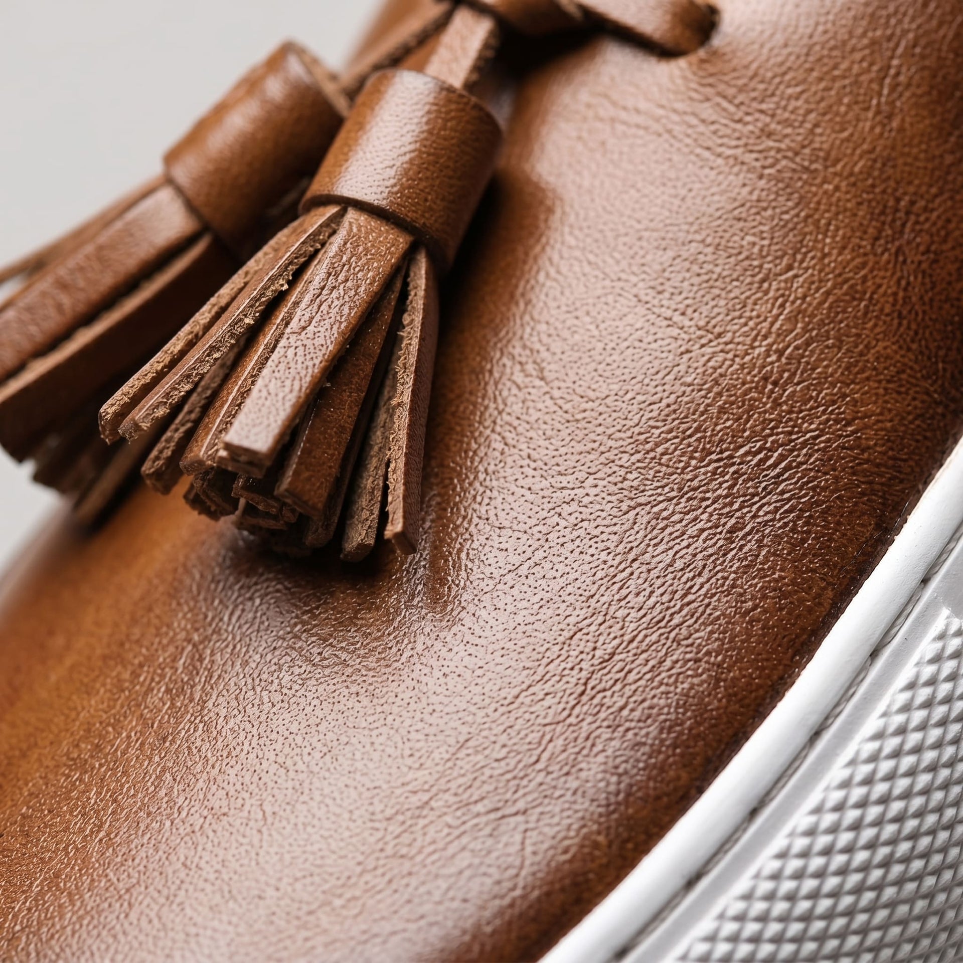 Wakefield Burnished Tassel Loafers