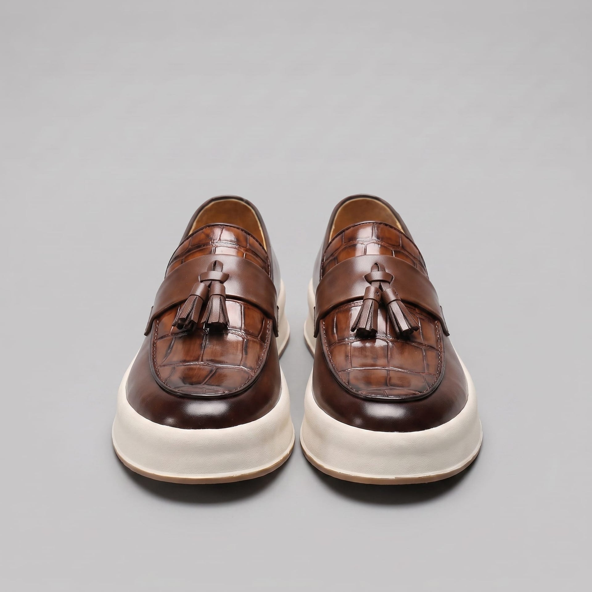 Rivers Tassel Platform Loafers