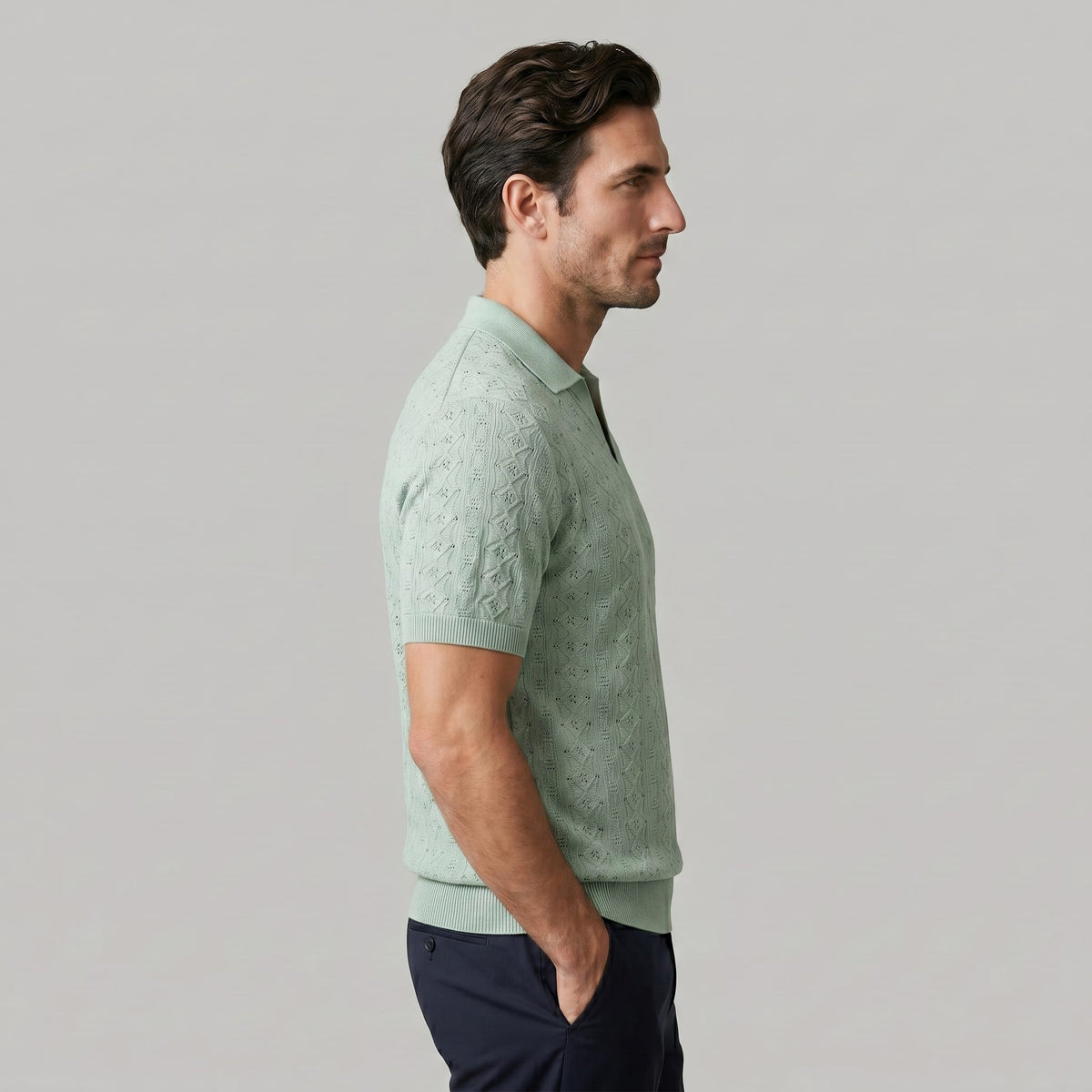 Xander Textured Knit Polo Shirt_13