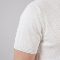 Nash Textured Knit Crew Neck T-Shirt
