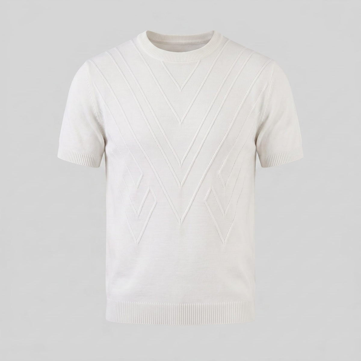 Nash Textured Knit Crew Neck T-Shirt_15
