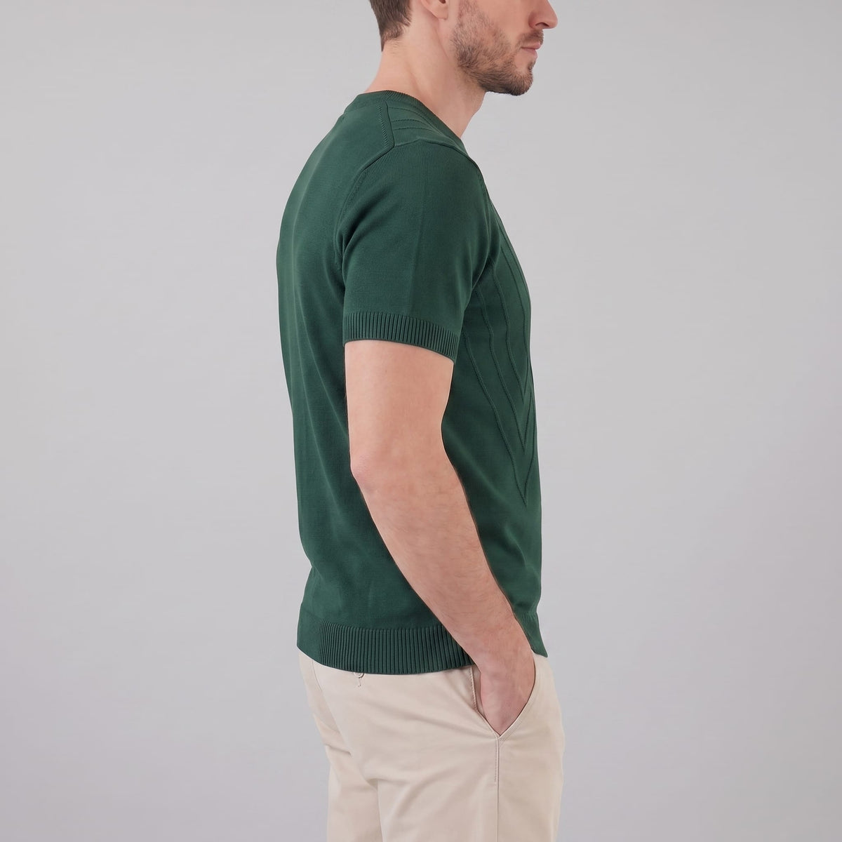 Nash Textured Knit Crew Neck T-Shirt_8