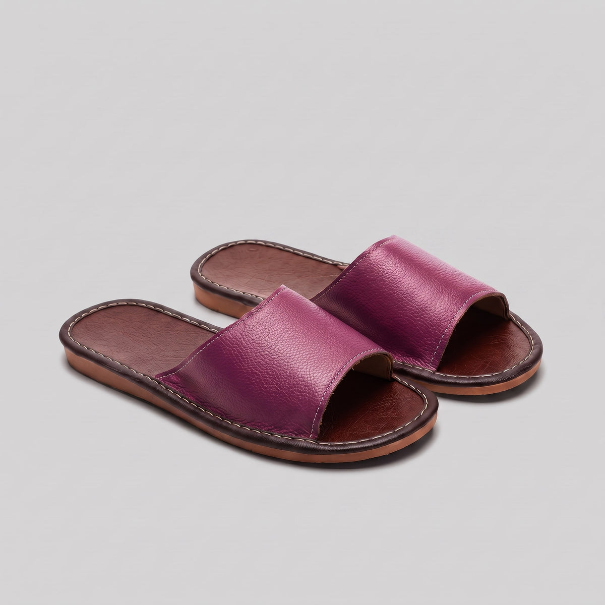 Waldron Faux Leather Slide Sandals_13