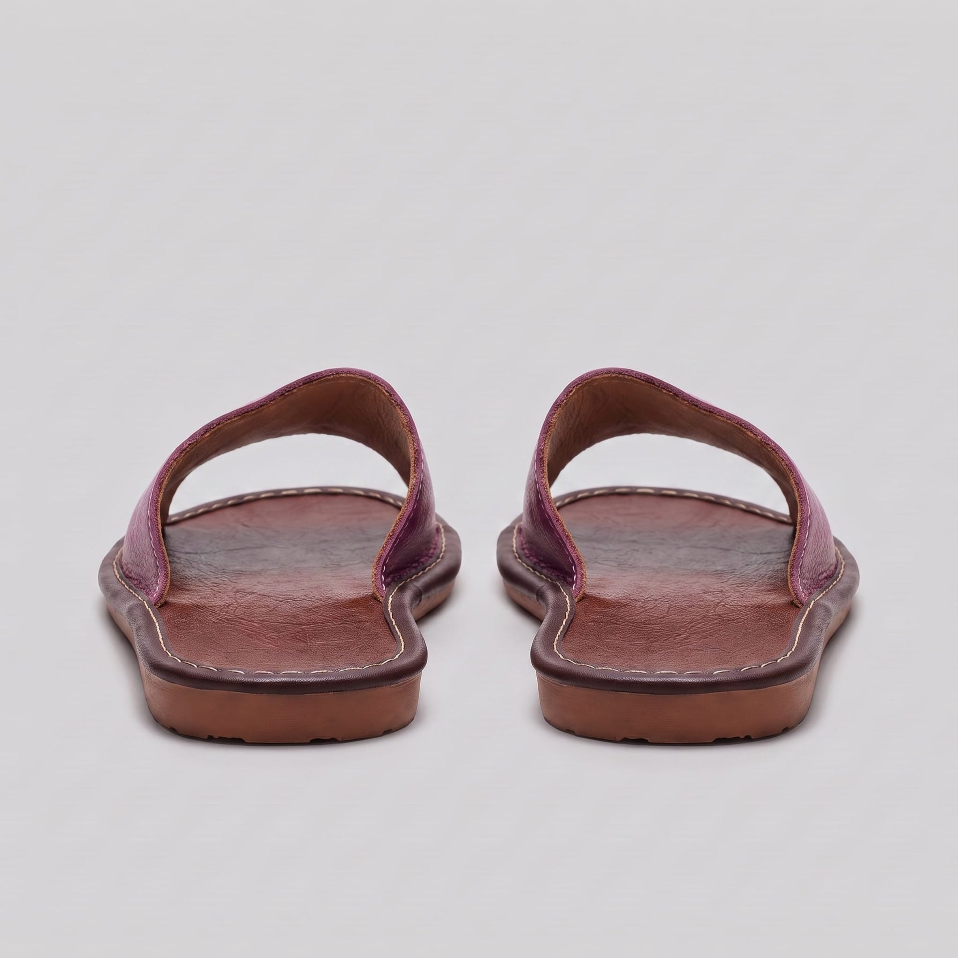 Waldron Faux Leather Slide Sandals