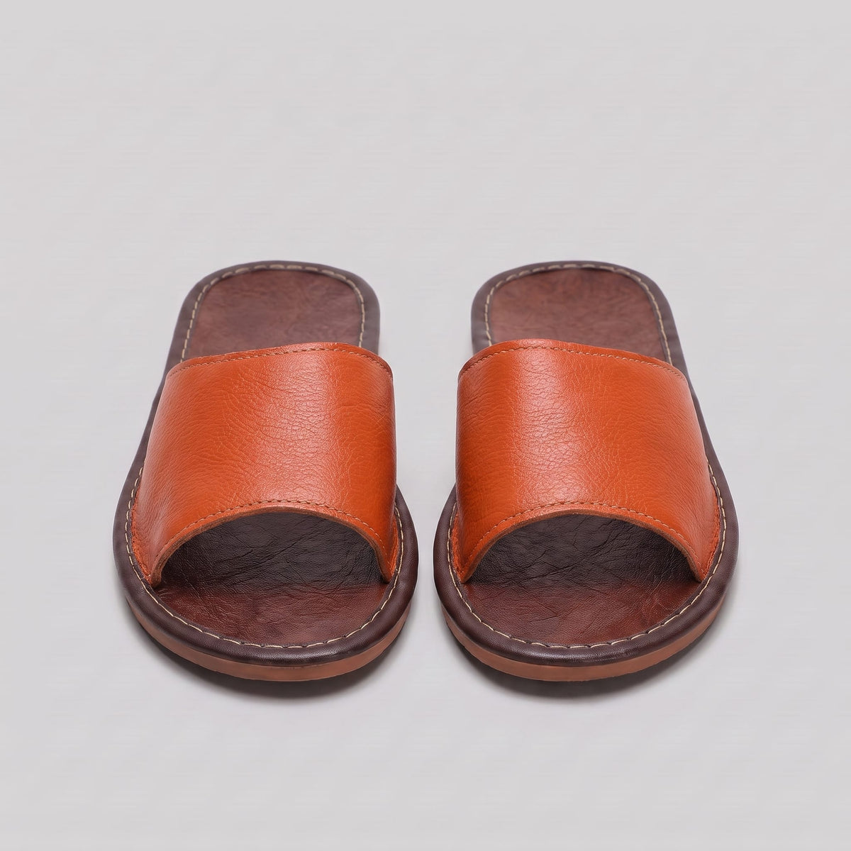 Waldron Faux Leather Slide Sandals