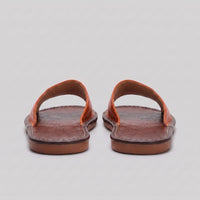 Waldron Faux Leather Slide Sandals