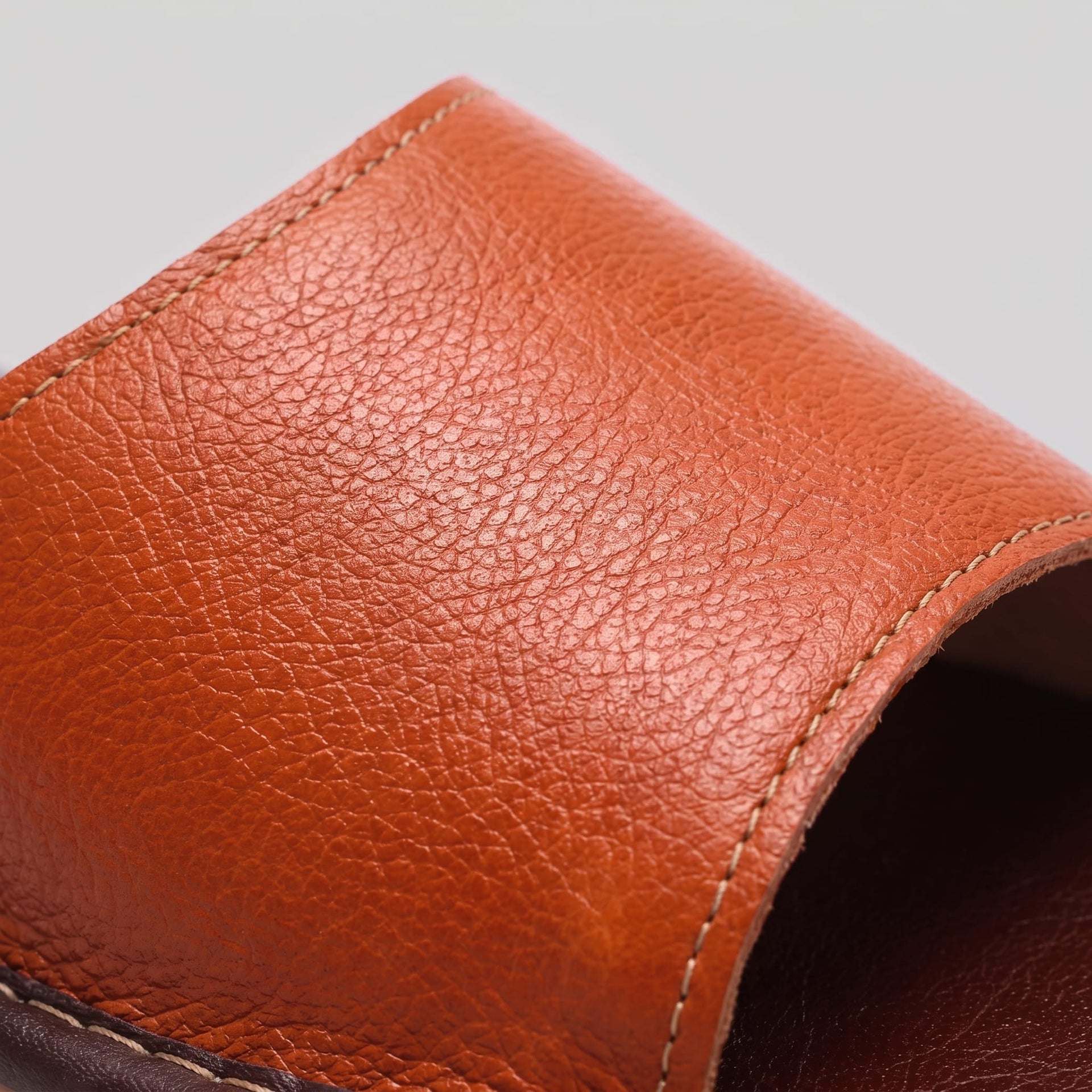 Waldron Faux Leather Slide Sandals
