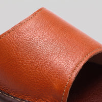 Waldron Faux Leather Slide Sandals