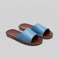 Waldron Faux Leather Slide Sandals
