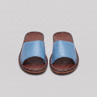 Waldron Faux Leather Slide Sandals