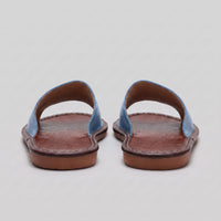 Waldron Faux Leather Slide Sandals