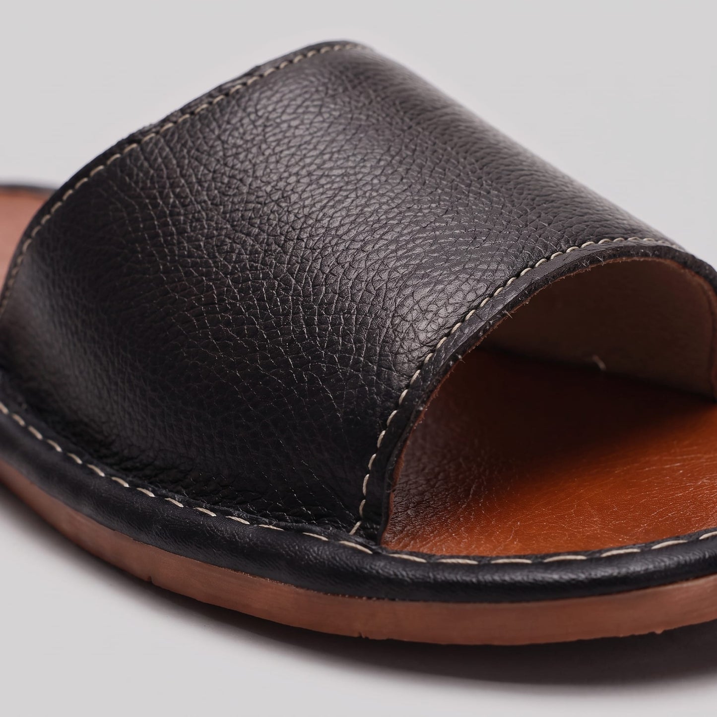 Waldron Faux Leather Slide Sandals_5