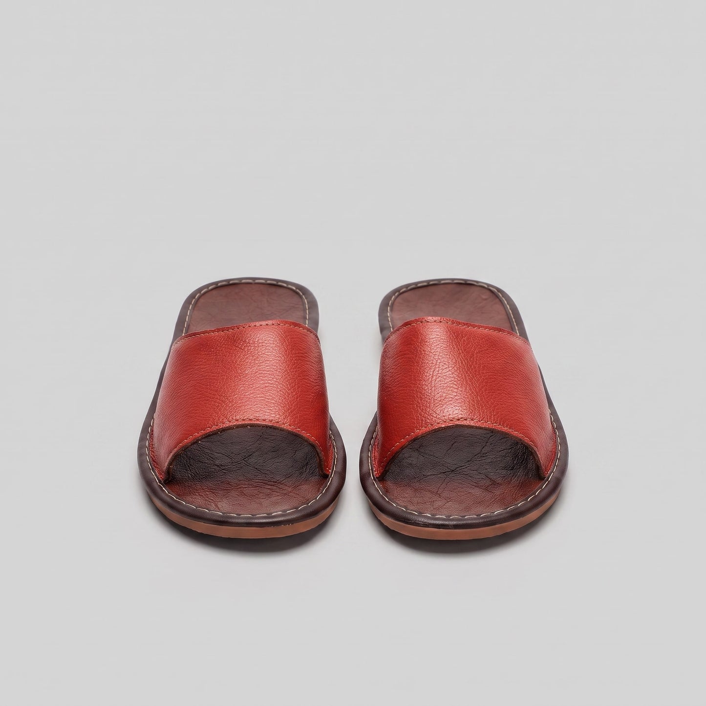 Waldron Faux Leather Slide Sandals_8