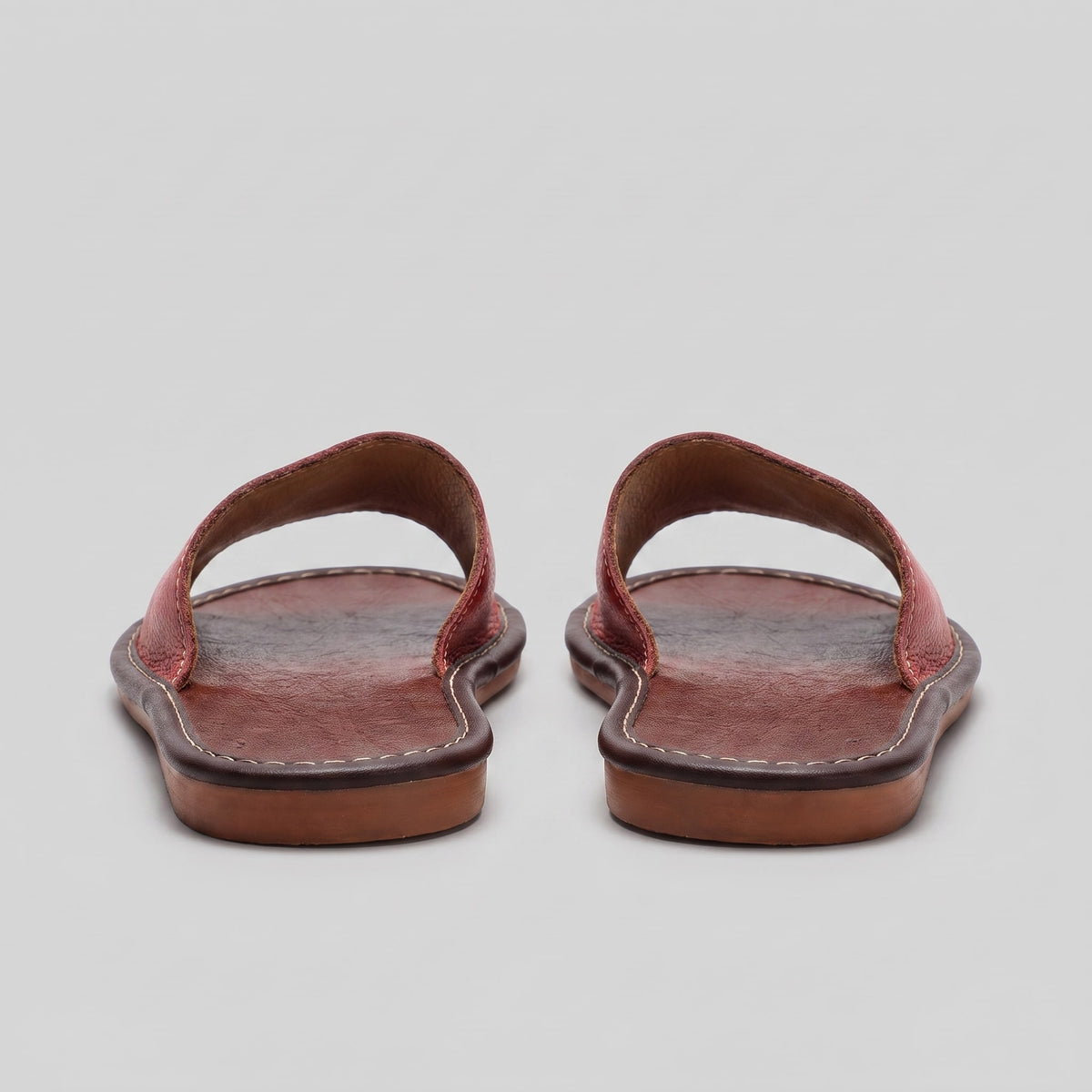 Waldron Faux Leather Slide Sandals