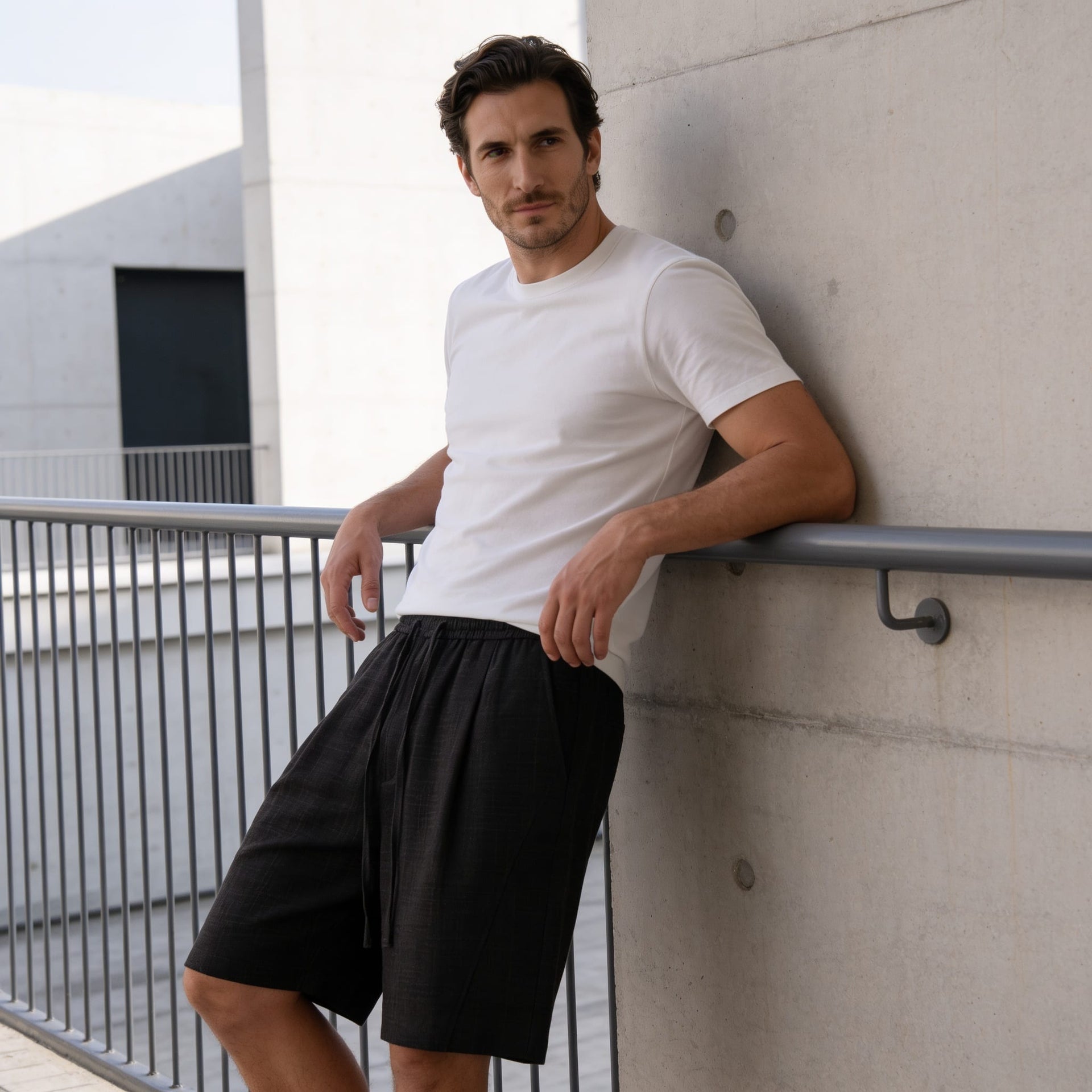 Gilmore Relaxed Fit Drawstring Shorts